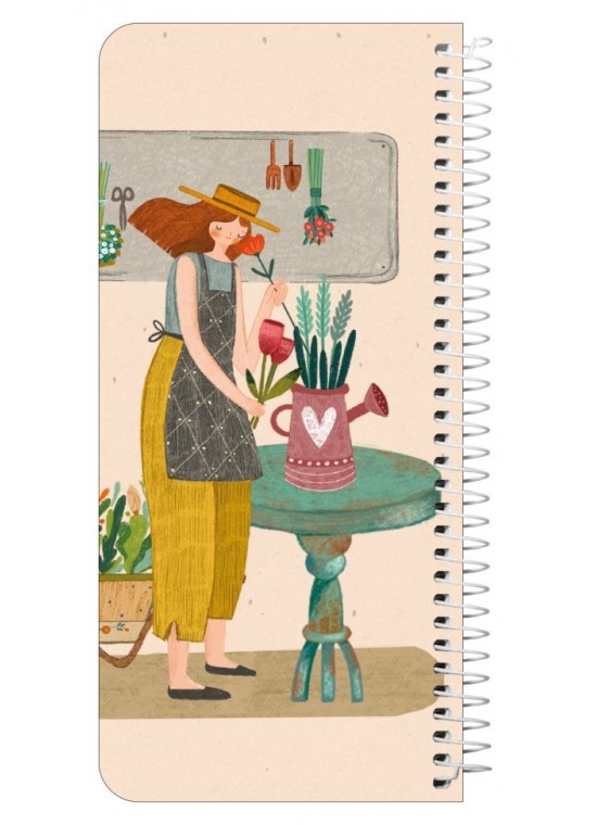 دفتر یادداشت سیمی پالتویی مسترنوت  کد 17