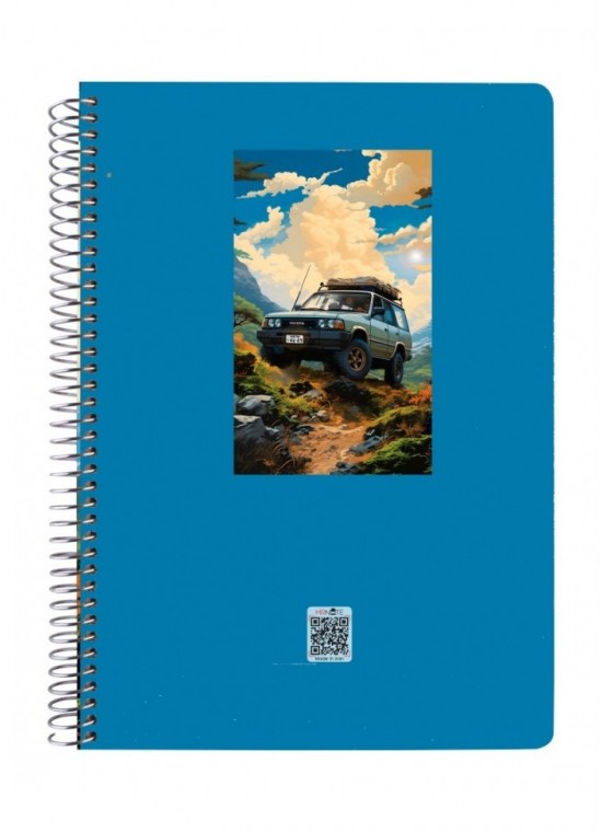 دفتر وزیری 100 برگ سیمی جلد سخت مسترنوت