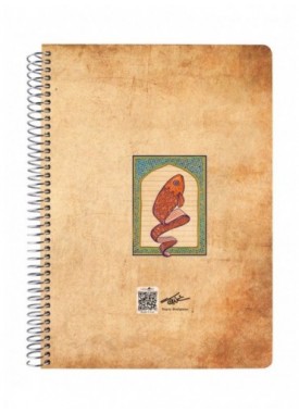 دفتر 100 برگ جلد سخت کد 40