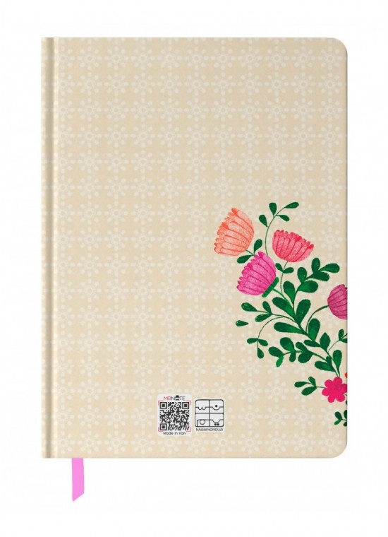 دفتر رقعی بی خط (طراحی) مسترنوت کد 1