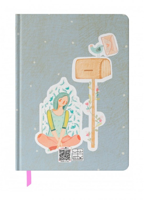 دفتر رقعی بی خط (طراحی) مسترنوت کد 1