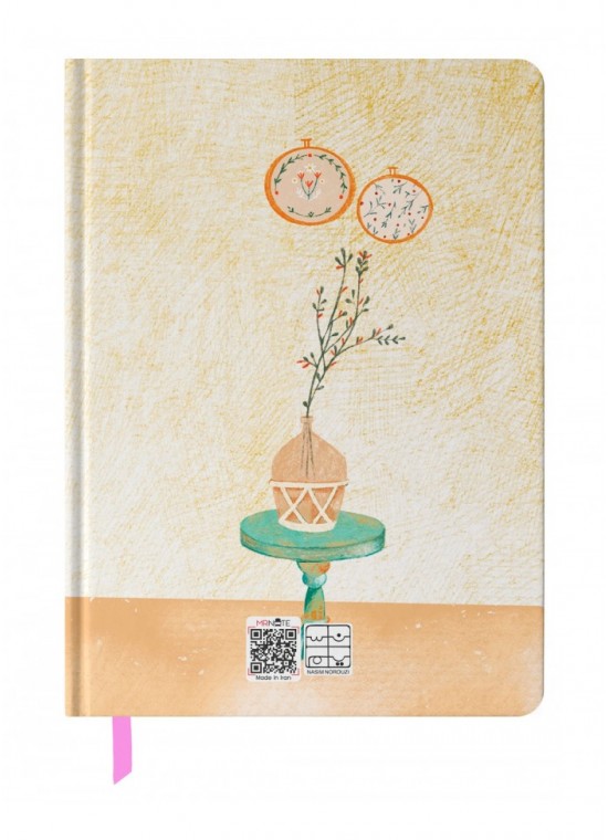 دفتر رقعی بی خط (طراحی) مسترنوت کد 1