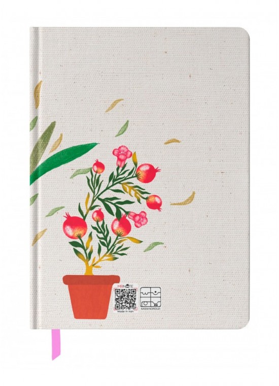 دفتر رقعی بی خط (طراحی) مسترنوت کد 1