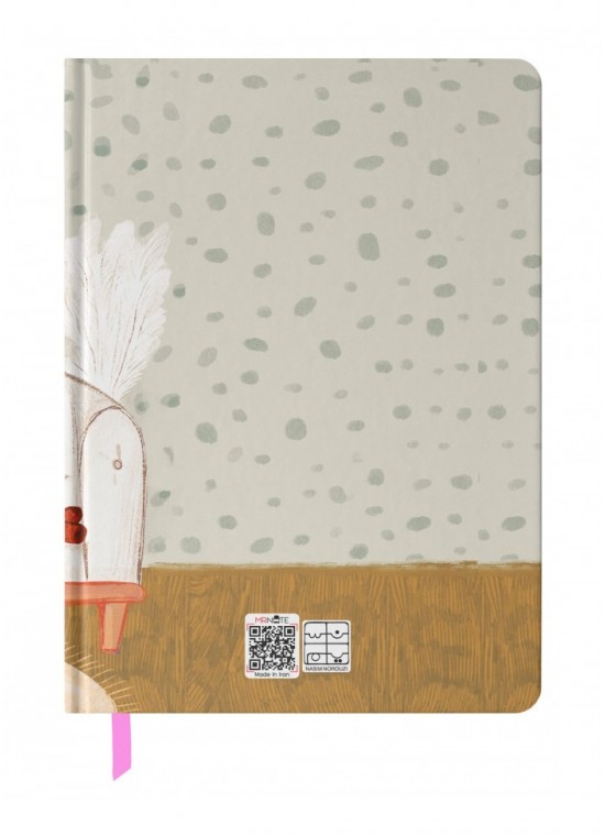 دفتر رقعی بی خط (طراحی) مسترنوت کد 1