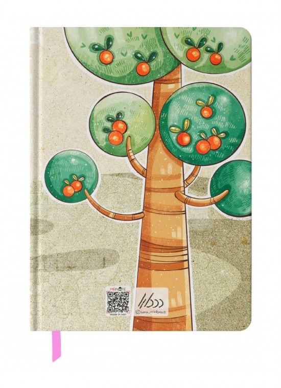 دفتر رقعی بی خط (طراحی) مسترنوت کد 1