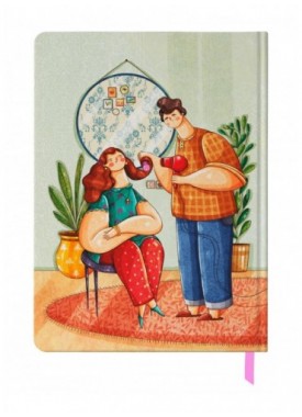 دفتر رقعی بی خط (طراحی) مسترنوت کد 1