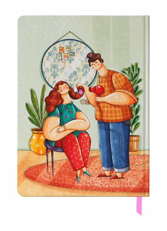 دفتر رقعی بی خط (طراحی) مسترنوت کد 1