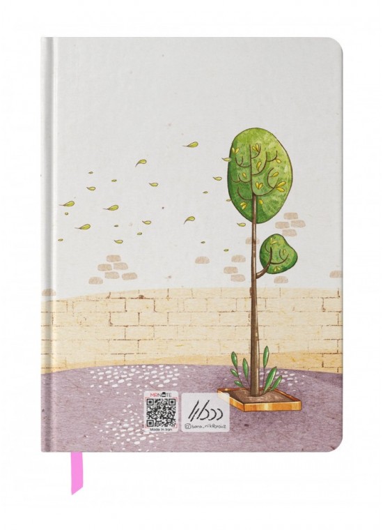 دفتر رقعی بی خط (طراحی) مسترنوت کد 1