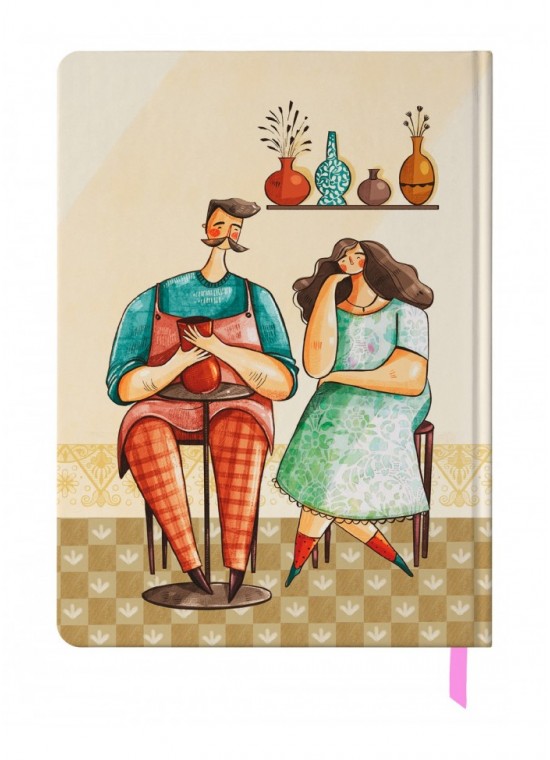 دفتر رقعی بی خط (طراحی) مسترنوت کد 1