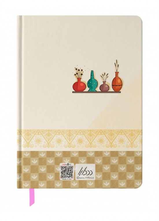 دفتر رقعی بی خط (طراحی) مسترنوت کد 1