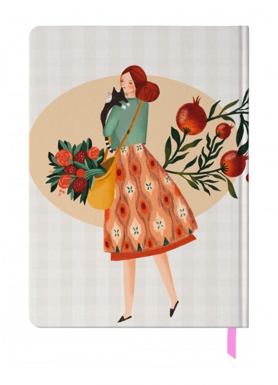 دفتر رقعی بی خط (طراحی) مسترنوت کد 1