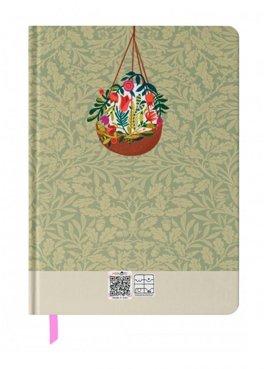 دفتر رقعی بی خط (طراحی) مسترنوت کد 1