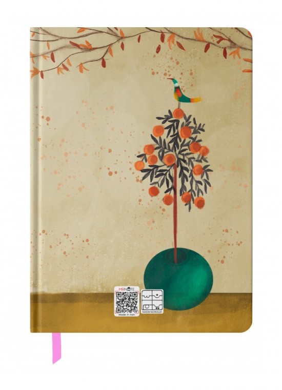 دفتر رقعی بی خط (طراحی) مسترنوت کد 1