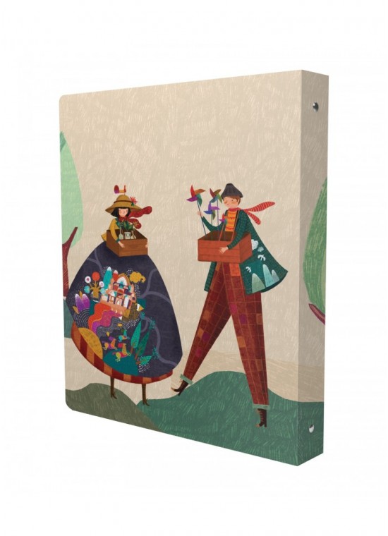 دفتر کلاسوری 1/8 مسترنوت کد 19