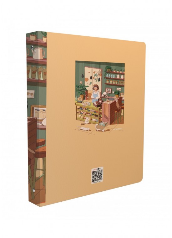 دفتر کلاسوری 1/8 مسترنوت کد 22