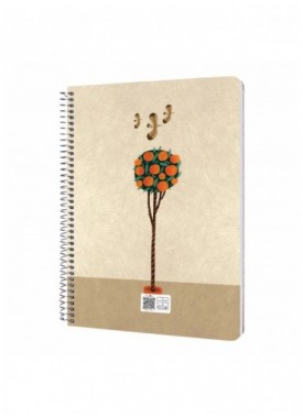 دفتر سیمی سایز A4 کد 4