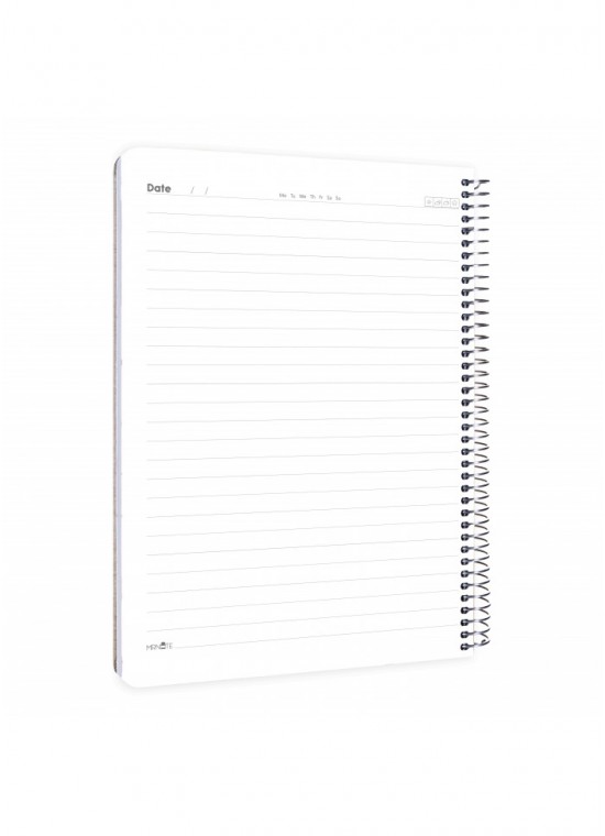 دفتر رحلی سیمی خطدار  سایز A4 مسترنوت کد 4