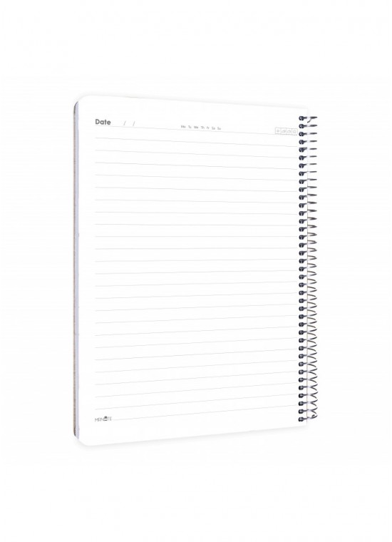 دفتر رحلی سیمی خطدار  سایز A4 مسترنوت کد 9