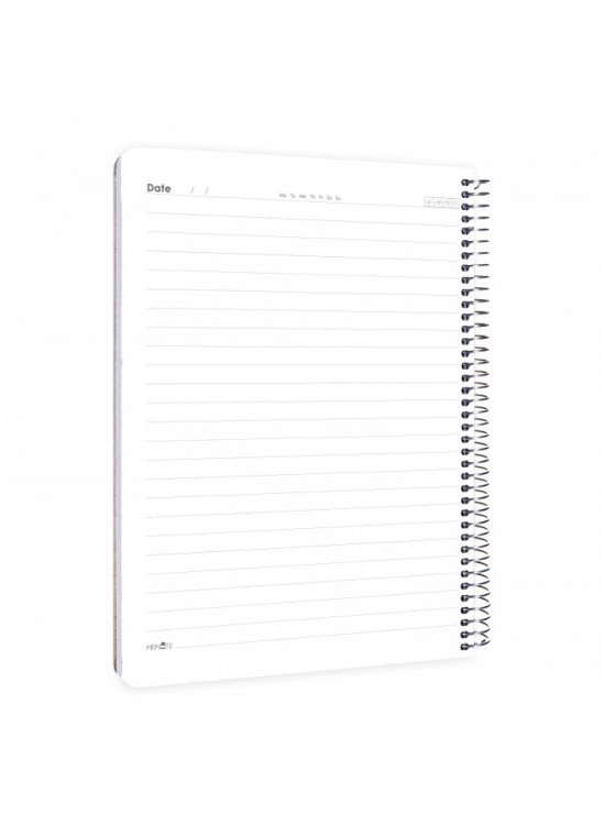 دفتر رحلی سیمی خطدار  سایز A4 مسترنوت کد 12