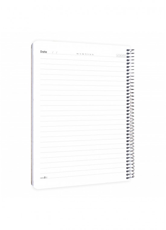 دفتر رحلی سیمی خطدار  سایز A4 مسترنوت کد 16