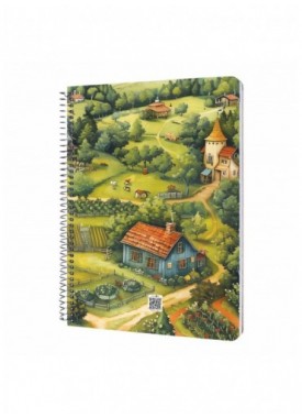 دفتر سیمی سایز A4 کد 33