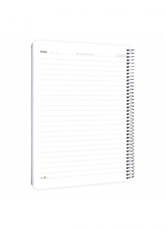 دفتر رحلی سیمی خطدار  سایز A4 مسترنوت کد 35