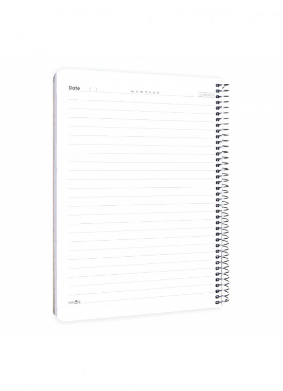 دفتر رحلی سیمی خطدار  سایز A4 مسترنوت کد 37