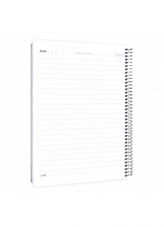 دفتر رحلی سیمی خطدار  سایز A4 مسترنوت کد 38