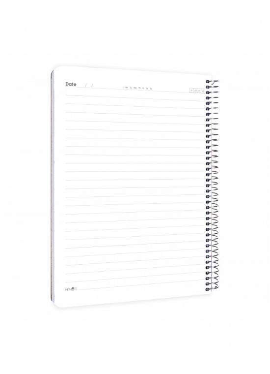 دفتر رحلی سیمی خطدار  سایز A4 مسترنوت کد 40