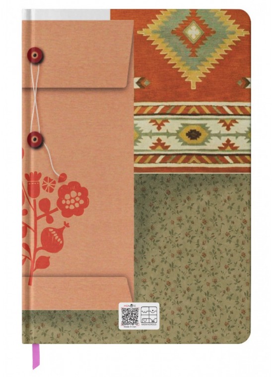 دفتر رحلی سایز A4 خط دار مسترنوت کد 18