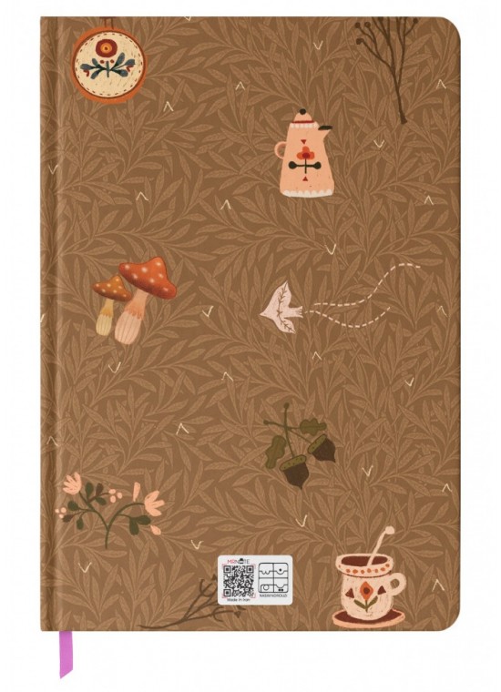 دفتر رحلی سایز A4 خط دار مسترنوت کد 30