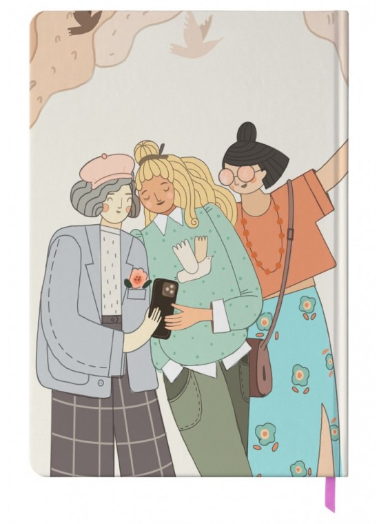 دفتر رحلی سایز A4 خط دار مسترنوت کد 1