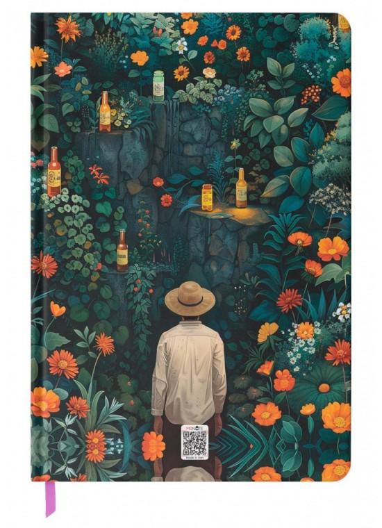 دفتر رحلی سایز A4 خط دار مسترنوت کد 36