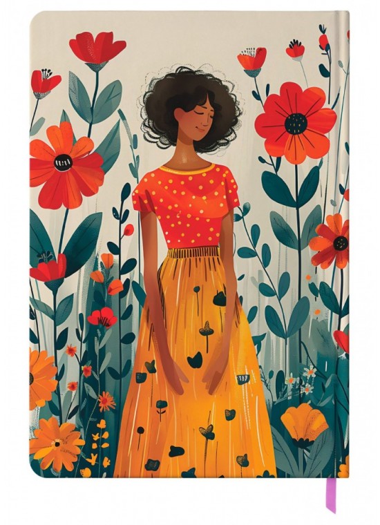 دفتر رحلی سایز A4 خط دار مسترنوت کد 50