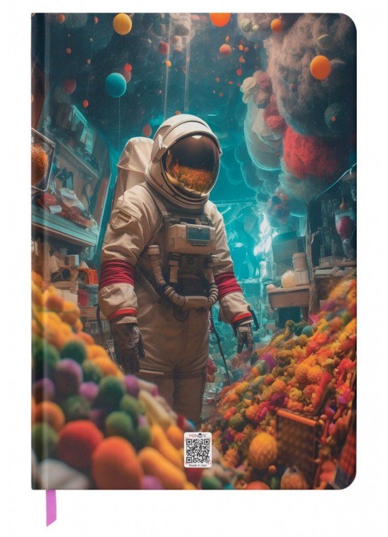 دفتر رحلی سایز A4 خط دار مسترنوت کد 16