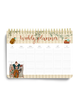 پلنر هفتگی رومیزیA4 کد 04