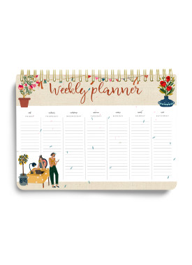 پلنر هفتگی رومیزیA4 کد 05