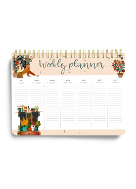 پلنر هفتگی رومیزیA4 کد 08