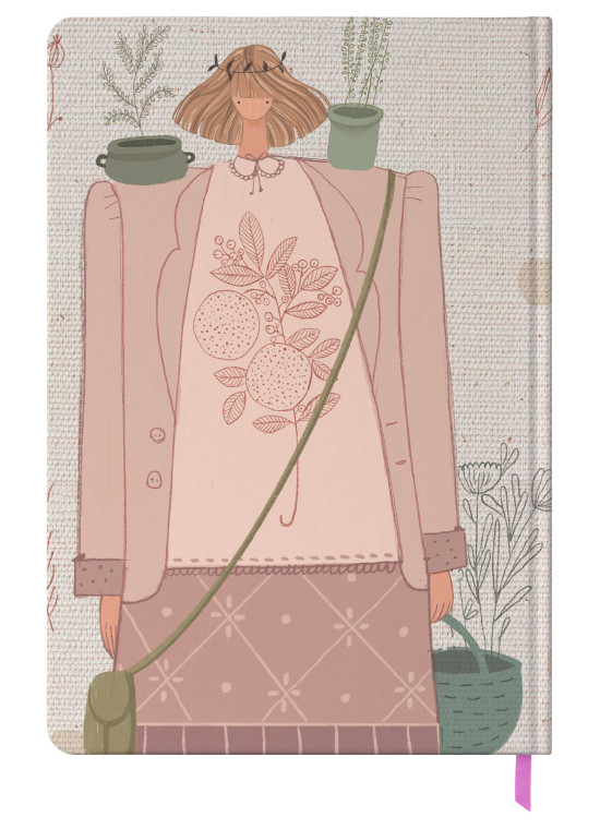 دفتر رحلی سایز A4 بی خط مسترنوت