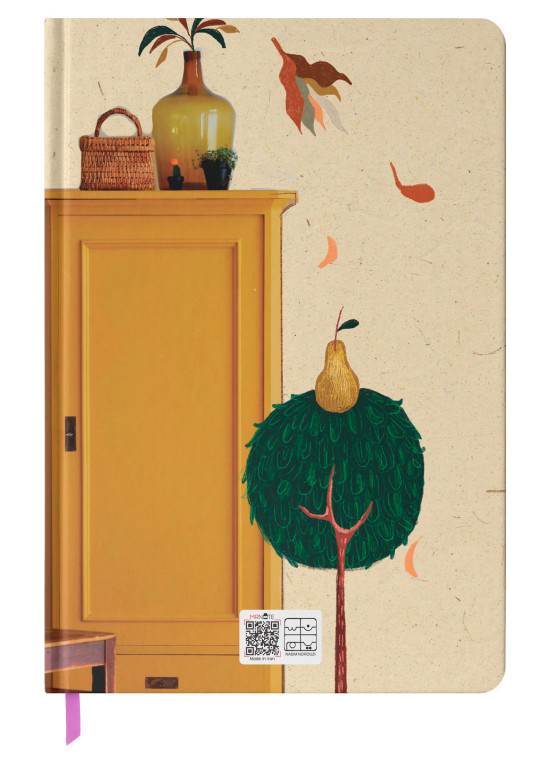 دفتر رحلی سایز A4 بی خط مسترنوت