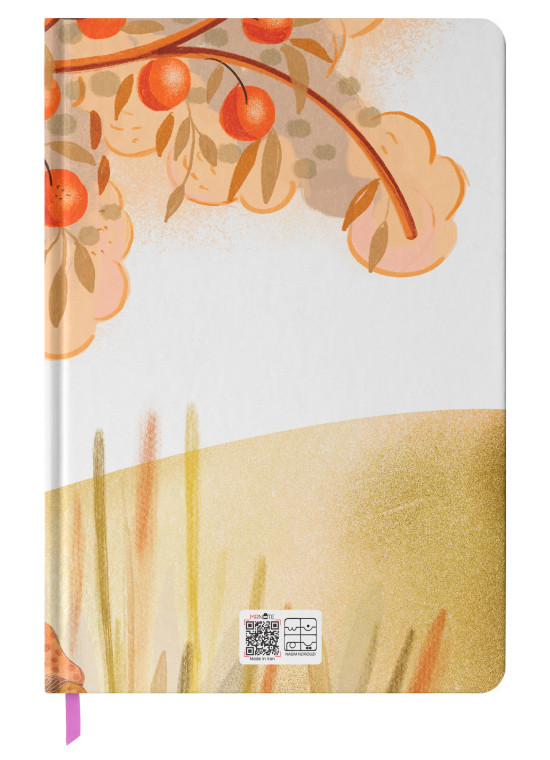 دفتر رحلی سایز A4 بی خط مسترنوت