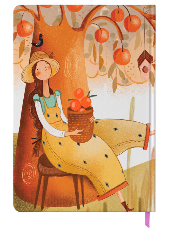 دفتر رحلی سایز A4 بی خط مسترنوت