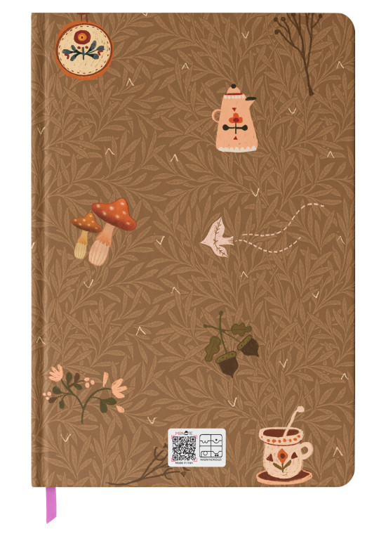 دفتر رحلی سایز A4 بی خط مسترنوت