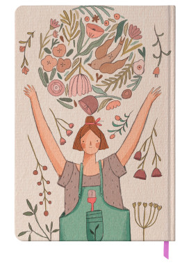 دفتر رحلی سایز A4 بی خط مسترنوت