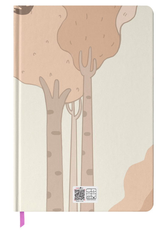 دفتر رحلی سایز A4 بی خط مسترنوت