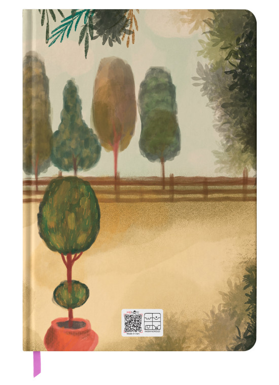 دفتر رحلی سایز A4 بی خط مسترنوت