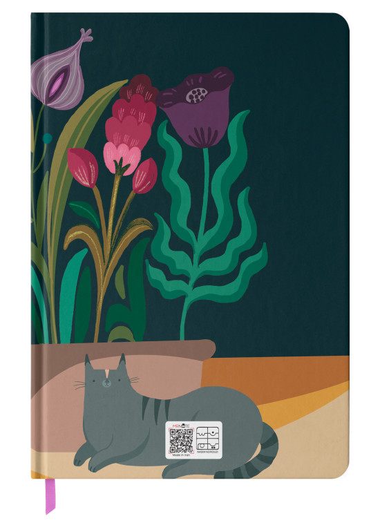 دفتر رحلی سایز A4 بی خط مسترنوت