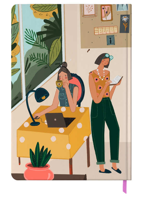 دفتر رحلی سایز A4 بی خط مسترنوت