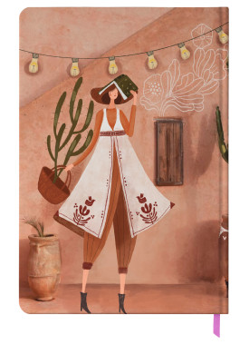 دفتر رحلی سایز A4 بی خط مسترنوت