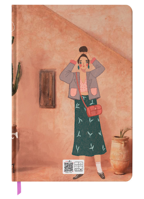 دفتر رحلی سایز A4 بی خط مسترنوت